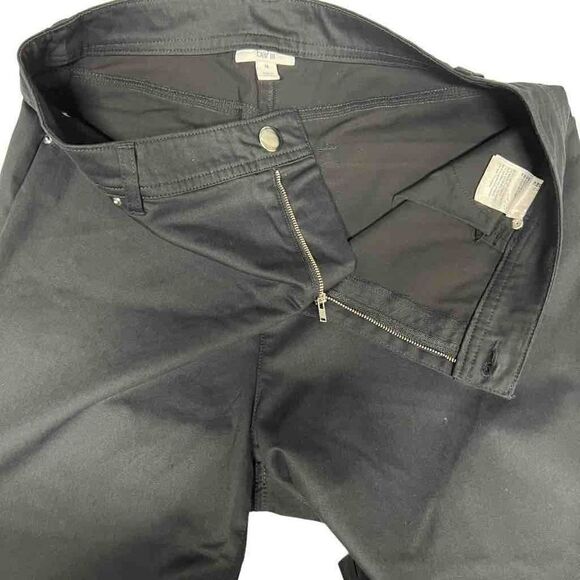 Bar lll Essentials Jeans Deep Black Zip Fly Button Closure 5 Pockets Size 14 - Picture 6 of 13